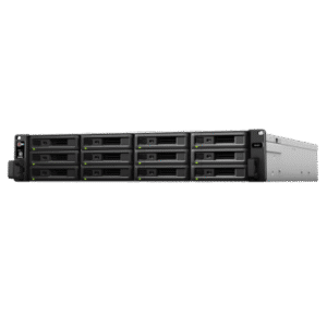 Unidad de Expansión Synology RX1217/RX1217RP | 12 Bahías de Disco | Compatible con SATA 3.5” y 2.5” | Expansión de Volumen en Línea | Fuentes de Alimentación Redundantes (RX1217RP) | Administración con
