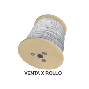 s-ret-338cam-2000 Cable Retenida de 3/8", Resistencia 4900 Kg, 7 Hilos (Carrete de 2000 metros).