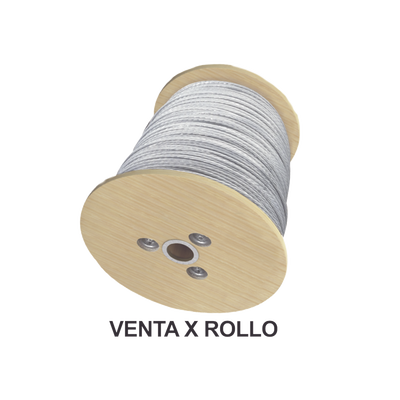 s-ret-635cam-1500 Cable de Retenida de 1/4", Resistencia 2154 Kg, 7 hilos (Carrete de 1500 metros).