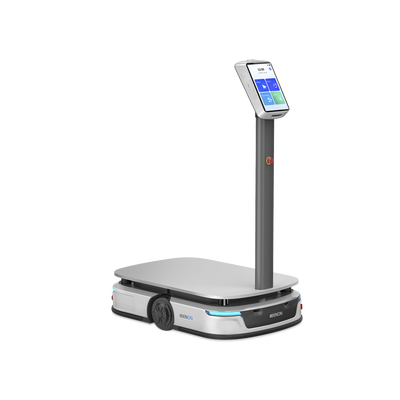 s100ls Robot de Transporte Industrial / Capacidad 100+ kg / Autonomía 8 Horas / Velocidad 1 m/s / Batería Intercambiable / Navegación LiDAR + Visión Estéreo / 3 Paradas de Emergencia / Plug-and-Play