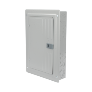 s1224l3125 Centro de carga trifásico 3 Fases, 4 Hilos para interruptores QP, de 12 polos - 24 circuitos, 120/240vca, Barras de aluminio 125 Amp, Nema 1, uso interior. Incluye tapa.