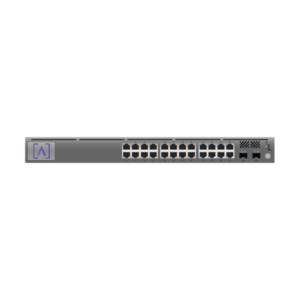 s24-poe Switch Gigabit PoE+ Administrable / 24 puertos 10/100/1000 Mbps (16 de ellos POE+) + 2 Puertos SFP Uplink / Hasta 240W / Alta LabsCloud.