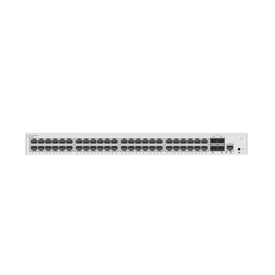s310-48t4x Switch de Distribución/Core Gigabit Administrable Capa 3 / 48 puertos 10/100/1000 Mbps / 4 Puertos 10GE SFP+ Uplink / ERPS / Rutas Estáticas / iStack / Administración Nube Gratis