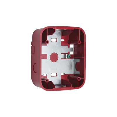 sbb-rl Caja de Montaje en Pared, para Sirena, Color Rojo, Nuevo Diseño Moderno y Elegante