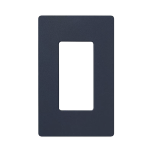 Tapa Color Deep Sea para interruptor o dimmer Lutron, 1 gang, limpio y moderno