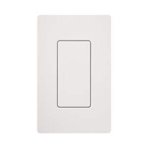 Placa ciega de pared color blanco Snow