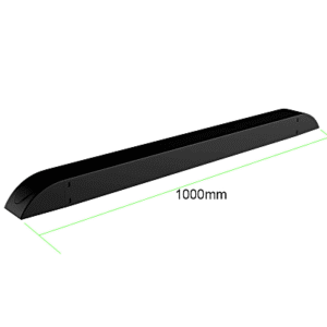 sdjh128 Soporte Estructural para Videowall con motaje en Piso | Perfil Rectangular de 1m| Diámetro de los orificios 20 mm Post Support 76.5 mm |Incluye Herramientas Allen| 4 Agujeros Pasantes M8