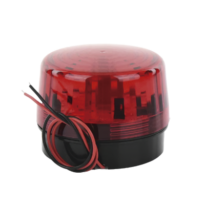 sf-1301-baq Luz Estroboscópica LED (35) / Patrones de Parpadeo Ajustables / 8 Patrones / Batería de Respaldo / 12-24 Vcc/Vca / Resistente al Clima IP66/IP55