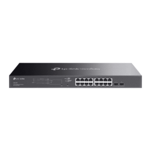 sg2218p Switch Omada SDN Administrable / 16 puertos Gigabit y 2 puertos SFP / Funciones sFlow, QinQ y QoS / Administración centralizada OMADA