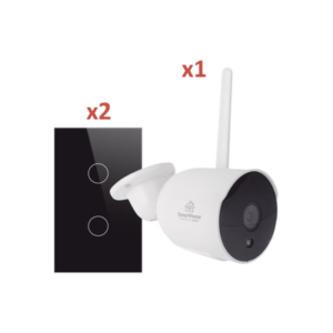 sh1cam2sk (Wifi) KIT 1 camara Wifi y 2 apagadores inteligentes Wifi