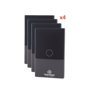 sh411w4k (Wifi) KIT 4 apagadores inteligentes Wifi compatibles con Alexa y GoogleHome