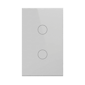 shs312z (ZigBee) Apagador switch inalámbrico ZigBee . Cable Neutro Opcional, control de 2 regresos de carga, 110V