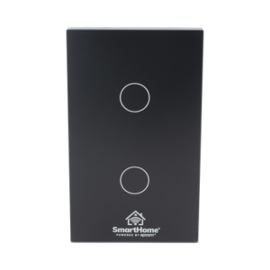 shs412w (Wifi) Apagador switch inalámbrico WIFI, control de 2 regresos de carga, 110V