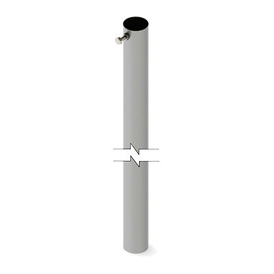slm-3 Mástil de 3 metros, 1-1/4" Diam. (Requiere accesorios de Instalación).