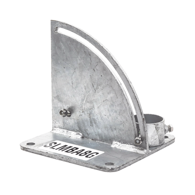 slm-ba-8g Base para Mástil con Ajuste de Ángulo. Diámetros de Mastil: 1" a 2"