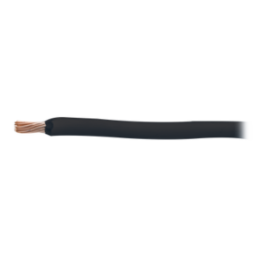 Cable Eléctrico 16 AWG Color Negro, Conductor de Cobre Suave Cableado. Aislamiento de PVC, Auto-Extinguible. Bobina de 100 Metros (328.08 Pies)