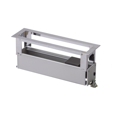 sm-cep-4m Caja Para Instalación en Escritorio para Voz, Datos o Contactos Eléctricos / Capacidad para 4 Módulos / Salida de Cables Posterior / Los Módulos se Adquieren Aparte / (KFC134/14CY)