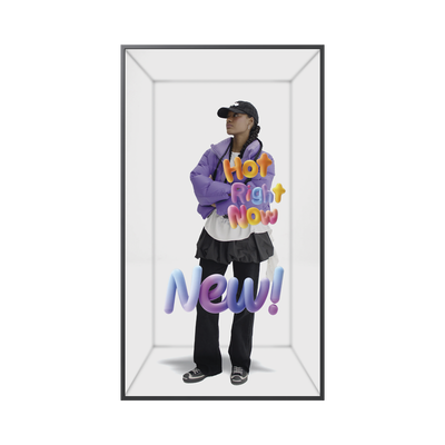 sm85hx Pantalla Spatial Signage 85" / 4K UHD 2160x3840 / 3D Virtual sin Gafas / Compatible con VXT / 500 nits / 24/7 / WiFi-BT
