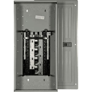 sn3048l1200 Centro de carga monofásico 1 Fase, 3 Hilos para interruptores QP, de 30 polos - 48 Circuitos, 120/240vca, Barras de aluminio 200 Amp, Nema 1, uso interior. Incluye tapa.