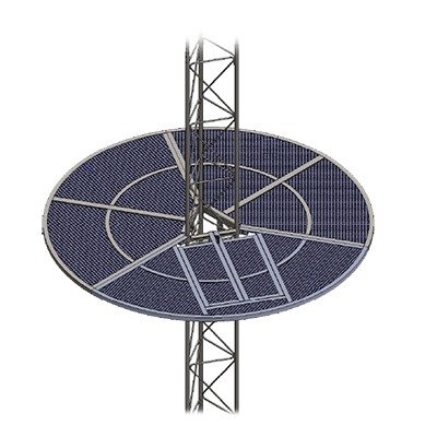 som-45 Sistema Antiescala tipo Sombrilla para Torre STZ45.