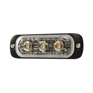 sp3b Luz Auxiliar de 3 LED, Azul, SAE, 12-24 Vcd, Lente transparente