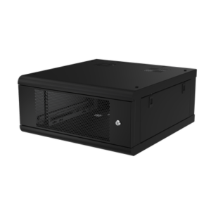 sr-1904-gn2p Gabinete de Pared con Puerta Perforada, 635mm de Profundidad, 4U Rack de 19 in, Acero Reforzado