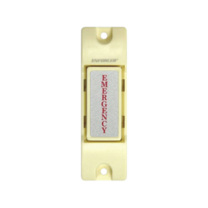 Botón de Emergencia / Botón de Pánico /  Ideal como botón de pánico / Montaje de Superficie / Relevador NC/NO Momentáneo /  Uso con Sirenas y Estrobos / Ideal para Control de Acceso