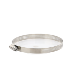 Abrazadera Sin Fin de Acero Inoxidable Capacidad de 3" a 4" (Paquete de 10)