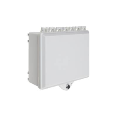 sti-7520-ow Gabinete de Policarbonato Blanco Súper Resistente, para Uso en Interior o Exterior, Cerradura con Llave