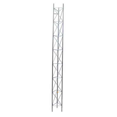 stz-30g Tramo de Torre Arriostrada de 3m x 30cm, Galvanizado por Inmersión, Hasta 30 m de Elevación. Zonas Húmedas.