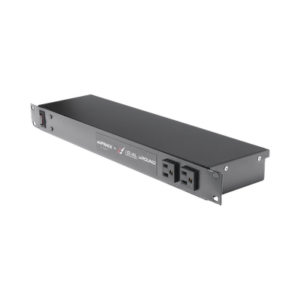 sup-rack Tomacorriente de 10 contactos para 120 Vca con Supresor de picos tipo "A" de 40 kA, Diseñado para Montaje en Rack de 19".