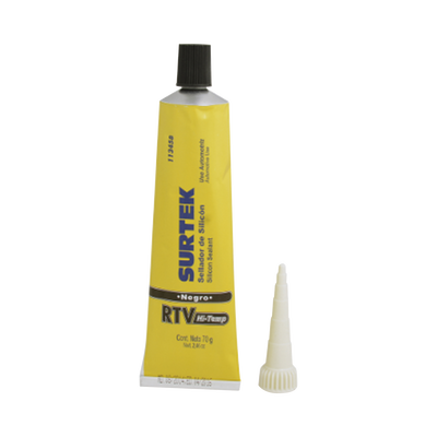 sys-113-458 Silicón para Altas Temperaturas /Color Negro/ Tubo 70 g.
