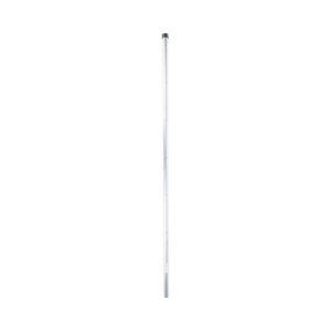 Poste de Esquina  para Cerca Electrificada. Tubo Galva. de 1.4m, cal. 18 de 1" Diam. (Sin pintar). Ideal para 6 Aisladores
