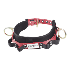 sys-usc01m Cinturón para liniero, talla 40, con bandas para porta herramientas y dos anillos tipo D.