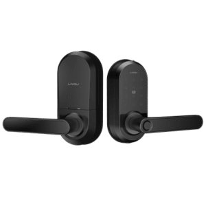 t225 Cerradura Inteligente Wi-Fi / Escáner de Huella Digital / Teclado Táctil / Compatible con App / 8 Baterías AA / Puerta Interior y Exterior / Función Normalmente Abierto / FCC Clase B