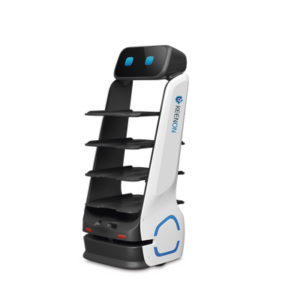 t9ls Robot de Entrega Dinerbot T9 / Capacidad de Carga 40 kg (88 lbs) / Pantalla Táctil HD 11.6" / Recarga Automática / Autonomía Hasta 18 Horas / Velocidad 0.8 m/s (2.63 ft/s) / LiDAR y Sensores Estéreo