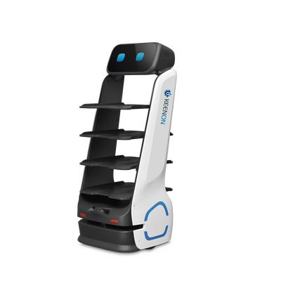 t9ls Robot de Entrega Dinerbot T9 / Capacidad de Carga 40 kg (88 lbs) / Pantalla Táctil HD 11.6" / Recarga Automática / Autonomía Hasta 18 Horas / Velocidad 0.8 m/s (2.63 ft/s) / LiDAR y Sensores Estéreo