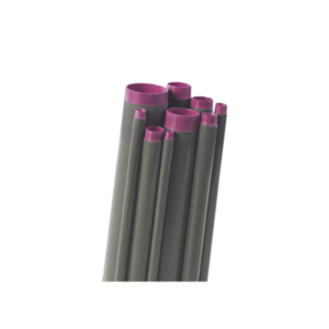 tal-63-pc Tubo Conduit rígido de aluminio de 2 1/2" (75.06 mm) con recubrimiento de pvc con cople.