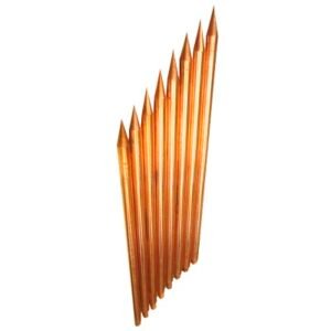 tg-var-1558 Varilla de Acero con Recubrimiento de Cobre Diámetro 5/8" de 1.5 m de Largo