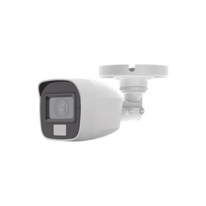 [SIN LOGO DE MARCA] [Dual Light + ColorVu] Bala TURBOHD 2 megapixel / 20 mts IR + 20 mts luz blanca / Lente 2.8 (100° de Visión)  /  Exterior IP66 / Audio por Coaxitron / TVI-AHD-CVI-CVBS / Metal / Smart-Hybrid light