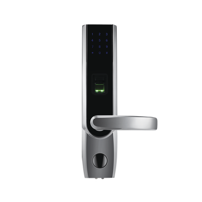 tl-400br Cerradura autónoma derecha bluetooth de huella digital, tarjeta de proximidad y contraseña / APP ZK Smart Key