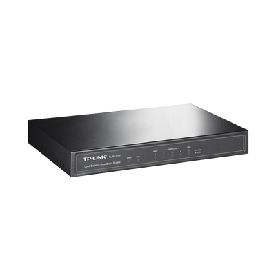 tl-r470t Router Balanceador de Carga Multi-Wan, 1 puerto LAN 10/100 Mbps, 1 puerto WAN 10/100 Mbps, 3 puertos Auto configurables LAN/WAN, Sesiones Concurrentes 10,000 para Pequeña Oficina