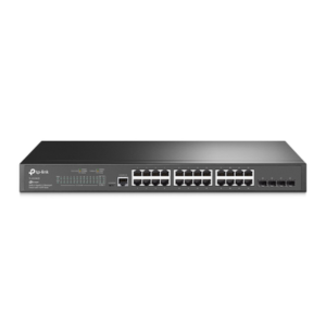 tl-sg3428 Switch Omada SDN Administrable / 24 puertos Gigabit y 4 puertos SFP / Funciones sFlow, QinQ y QoS / Administración centralizada OMADA