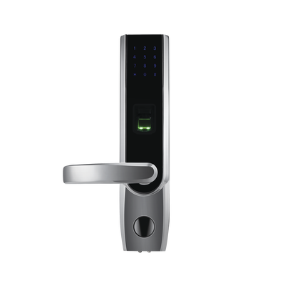 tl400bl Cerradura autónoma izquierda bluetooth de huella digital, tarjeta de proximidad y contraseña / APP ZKSmarKey