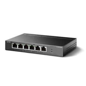 tlsf1006p Switch PoE no Administrable de escritorio / 6 puertos 10/100 Mbps / 4 puertos PoE af/at / Presupuesto 67 W / Modo Extensor hasta 250 m / Calidad video prioritaria