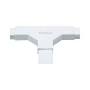 Sección en "T" color blanco de PVC auto extinguible, para canaletas TMK1020, TMK1020SD, TMK1020CD (5140-02001)