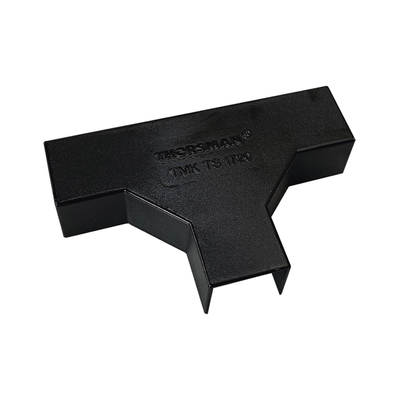 tmk-1720-t-n Sección en "T" Color Negro de PVC Auto Extinguible, Para Canaleta TMK-1720-N-CC (5240-02003)