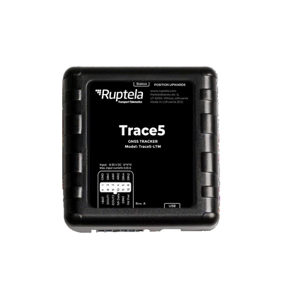 trace5 Localizador Vehicular 2G y 4G/ Rastreo / Conducción eficiente / Deteccion de Jammer / Registro de conductores / Sensores adicionales