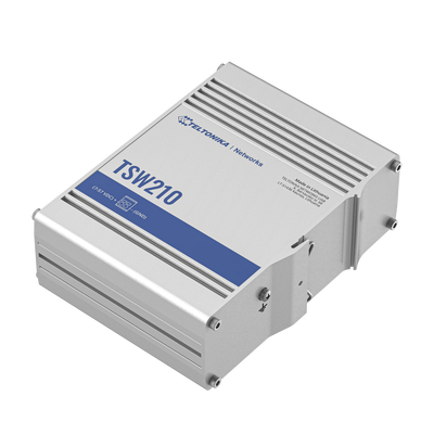 tsw210 Switch Industrial No-Administrable 8 puertos Gigabit, 2 SFP 1G