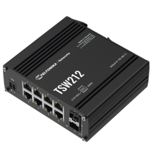 tsw212 Switch Industrial Administrable L2, 8 puertos GE + 2 SFP, Soporta Profinet